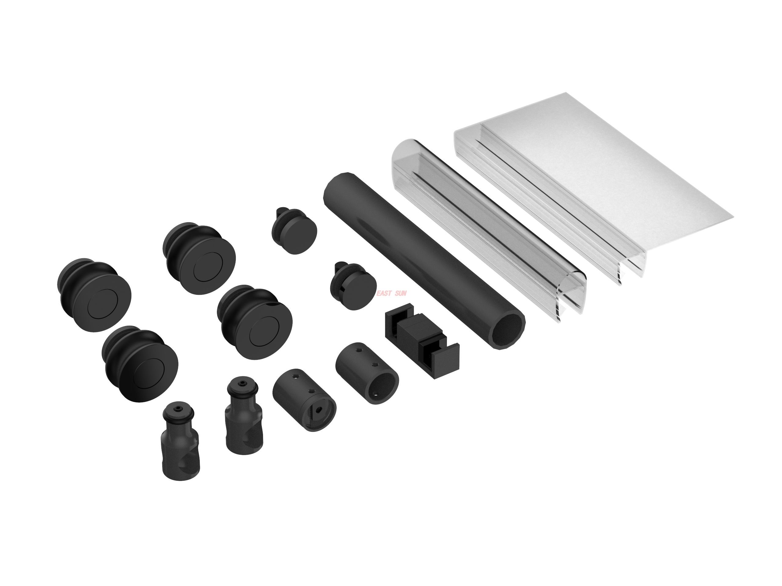 безрамная дверь душа