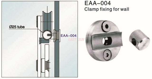 Крепление дверного зажима Move для стены
