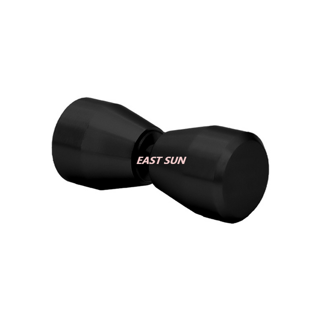 Сатиновые никелевые ручки в стиле галстука-бабочки, расположенные спиной к спине