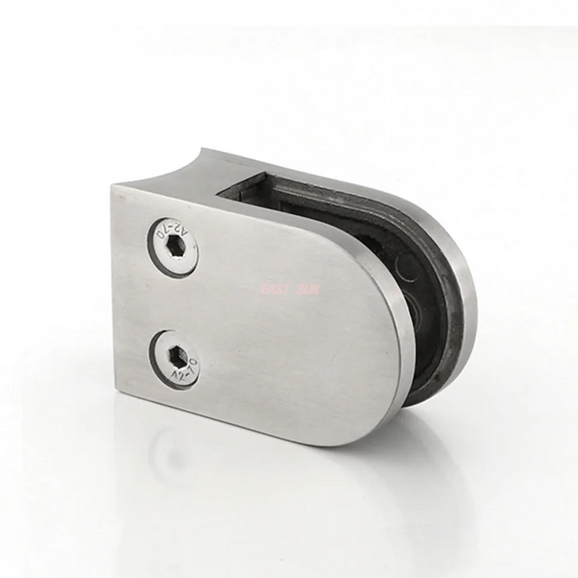 Балюстрадная фурнитура Безрамная нержавеющая сталь 304 316 Лестничный кран Стеклянный зажим для балконных стеклянных перил