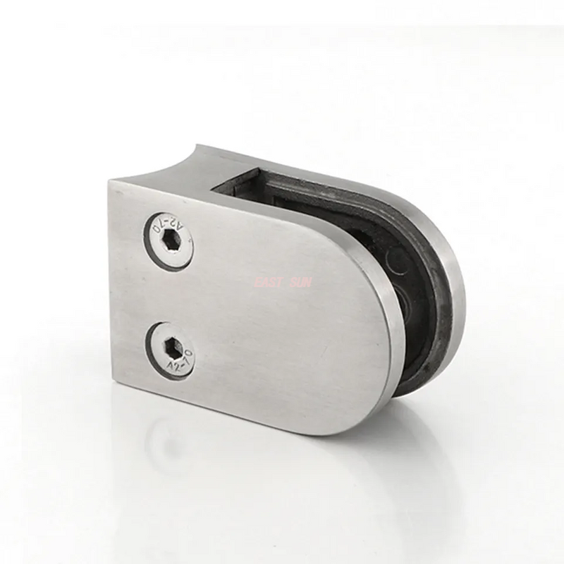 Балюстрадная фурнитура Безрамная нержавеющая сталь 304 316 Лестничный кран Стеклянный зажим для балконных стеклянных перил