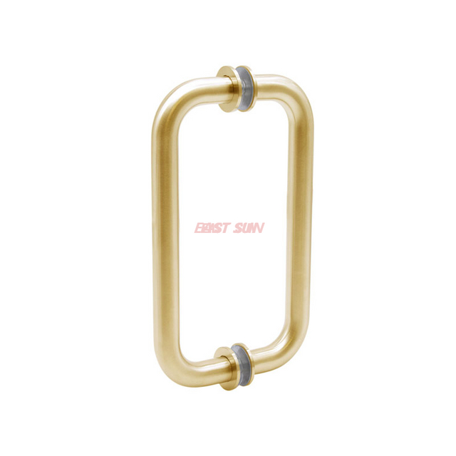 Сплошные дверные ручки для душа диаметром 3/4 дюйма с металлическими шайбами