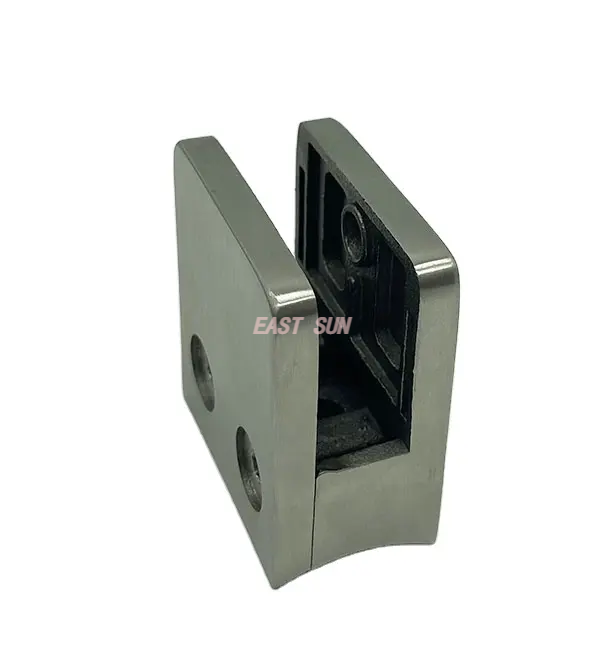  Стеклянный кронштейн для крепления стекла, безрамный стеклянный зажим, стеклянный зажим для лестничного крана из нержавеющей стали