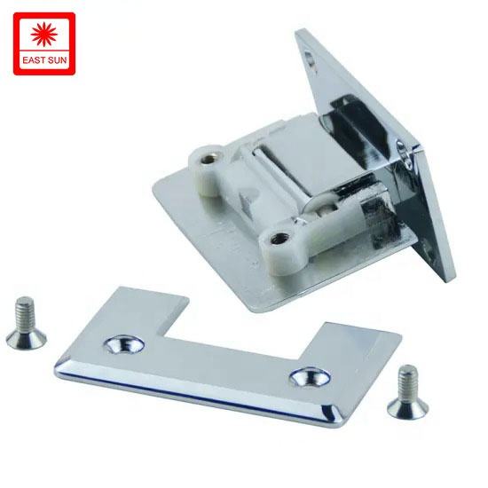 Настенная задняя панель под углом 90 градусов к петле стеклянной душевой двери для стекла толщиной 1/2 ″ – 3/8 ″,