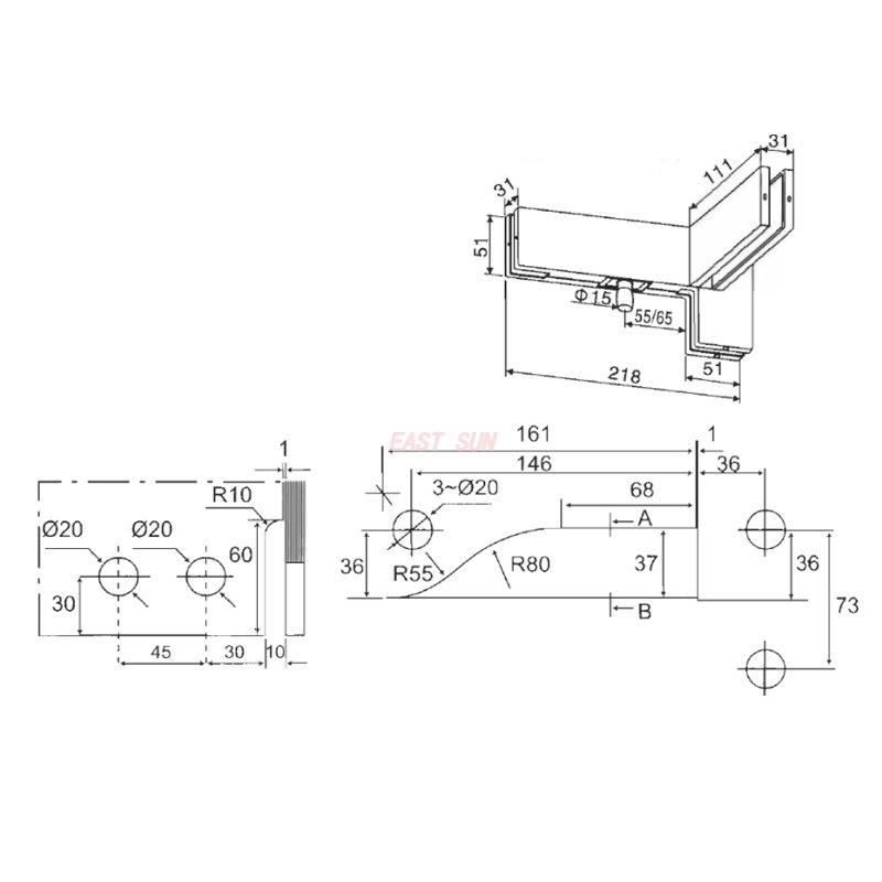 PMA-800R-Паточный фитинг