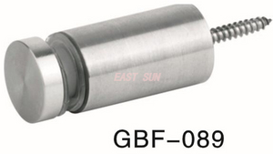 Цена по прейскуранту завода-изготовителя, прямая продажа через ручку, доступные регулируемые стойки для вывесок, полые настенные стойки для вывесок из нержавеющей стали, GBF-089