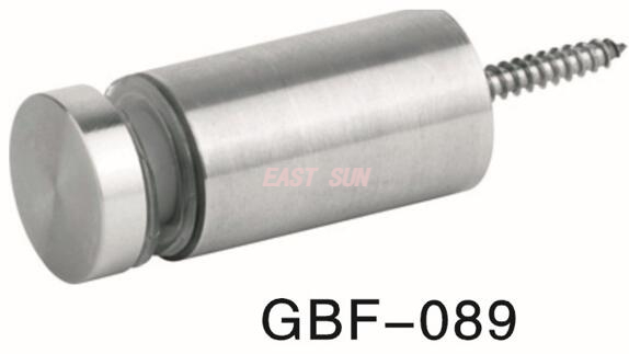 Цена по прейскуранту завода-изготовителя, прямая продажа через ручку, доступные регулируемые стойки для вывесок, полые настенные стойки для вывесок из нержавеющей стали, GBF-089