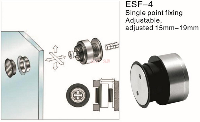 Стеклянные перегородки, стойки для стеклянных соединителей 15-19 мм