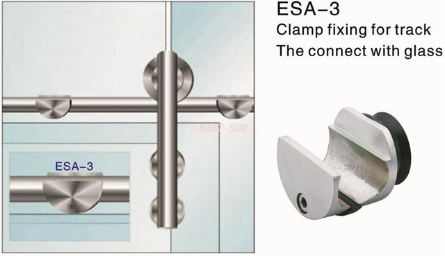 Крепление зажима для трека