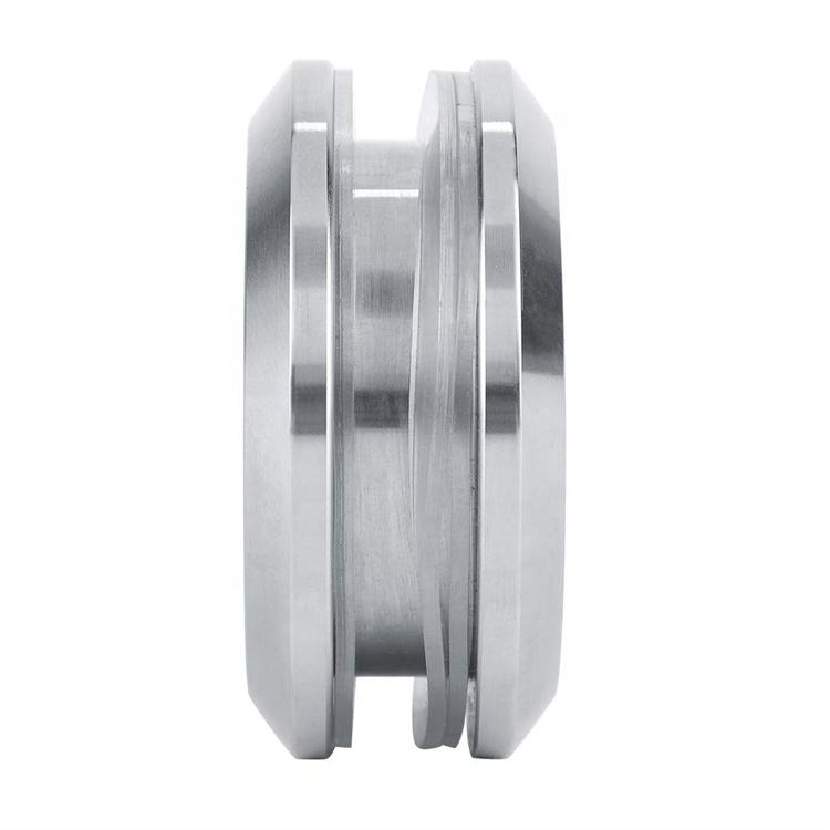 Круглая ручка для дверного пальца из нержавеющей стали, стеклянная тяга для системы раздвижных дверей