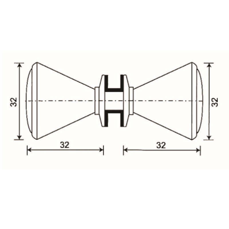 ГДК-42- ручка для душевой кабины