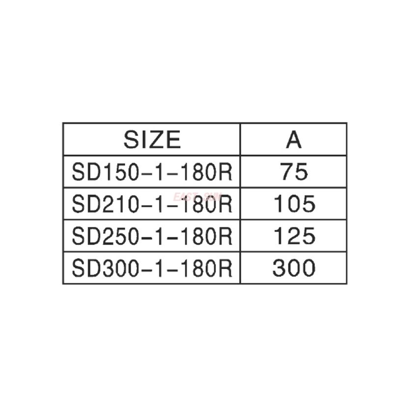 SD-150-1-180R-Паук Фитинг