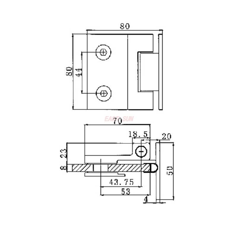 декоративные дверные ручки для душа
