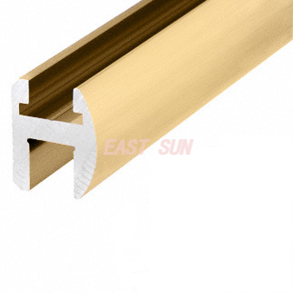 Анодированный комплект перемычки для душевой двери Deluxe — 144 дюйма