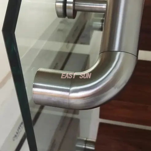 Колено балясин для перил, 2-ходовые фитинги для круглых трубок, соединитель для атласных перил из нержавеющей стали 304, 316