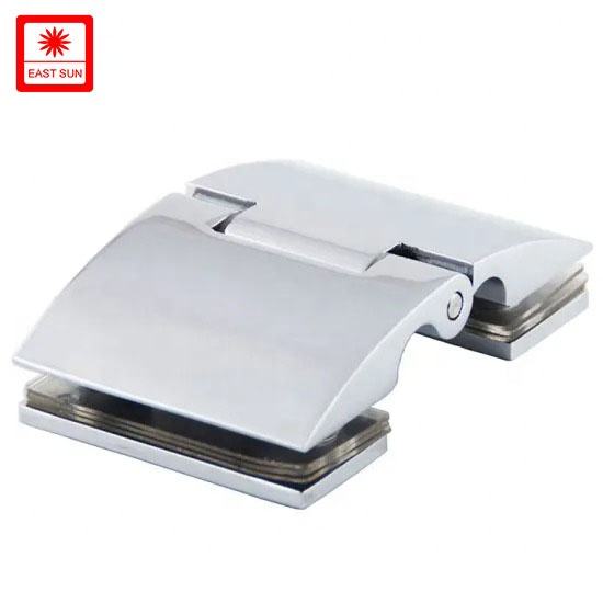 Безрамное цинковое поворотное стекло на стеклянные петли душевой двери для стекла 1/2″ – 3/8″