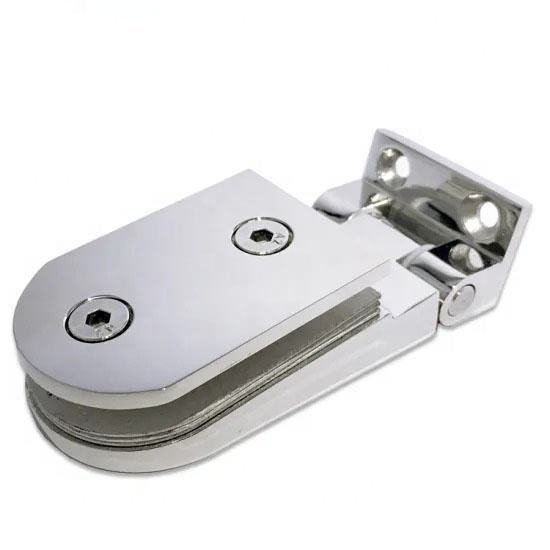 Модный дизайн, 90-градусная латунная стеклянная поворотная петля, петли для душевых дверей