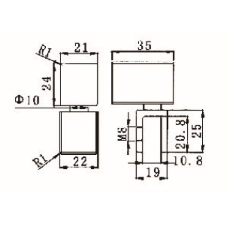 KF-1005- соединители для душевой комнаты