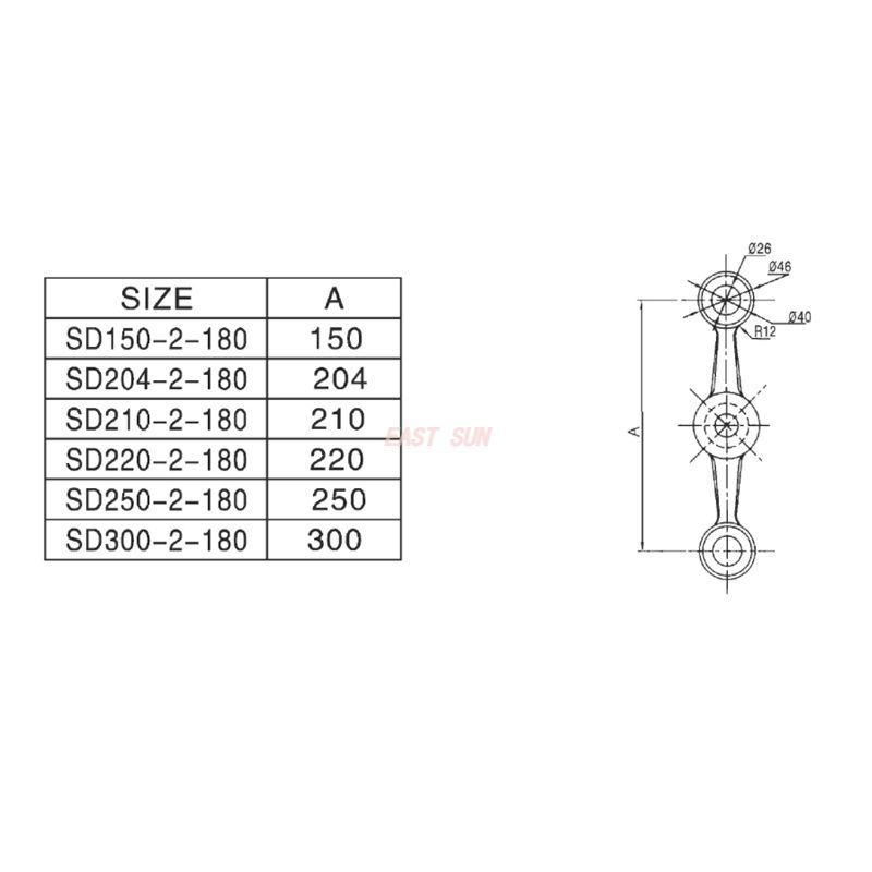 SD-204-2-180-Паук Фитинг