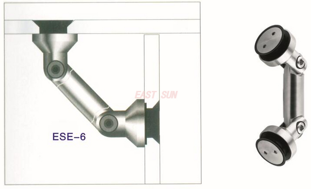 Стеклянная перегородка Стеклянный соединитель Соединитель стекла к стеклу