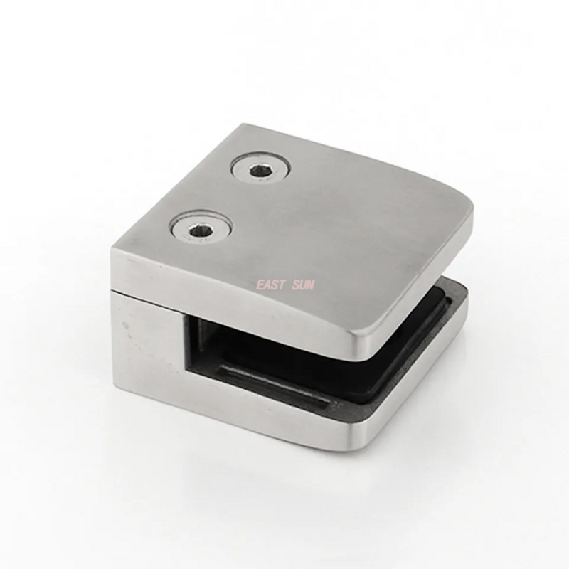 Ограждение для балкона, бассейна, перила, лестница, патрубок для крепления стекла, 304, 316, кронштейн для перил, стеклянный кронштейн, зажим для стекла из нержавеющей стали