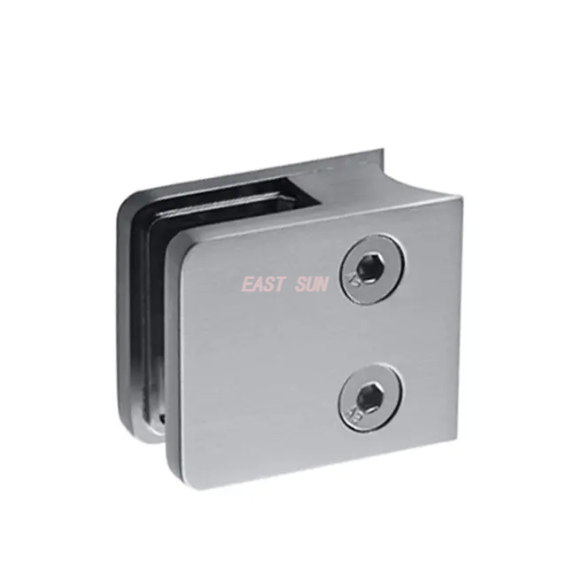  Стеклянный кронштейн для крепления стекла, безрамный стеклянный зажим, стеклянный зажим для лестничного крана из нержавеющей стали