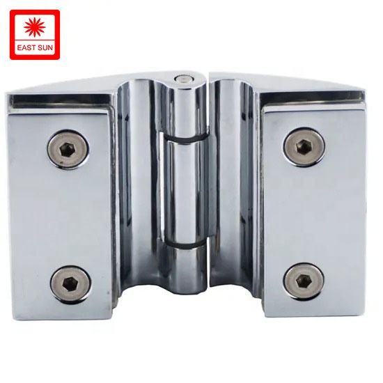 Безрамное цинковое поворотное стекло на стеклянные петли душевой двери для стекла 1/2″ – 3/8″