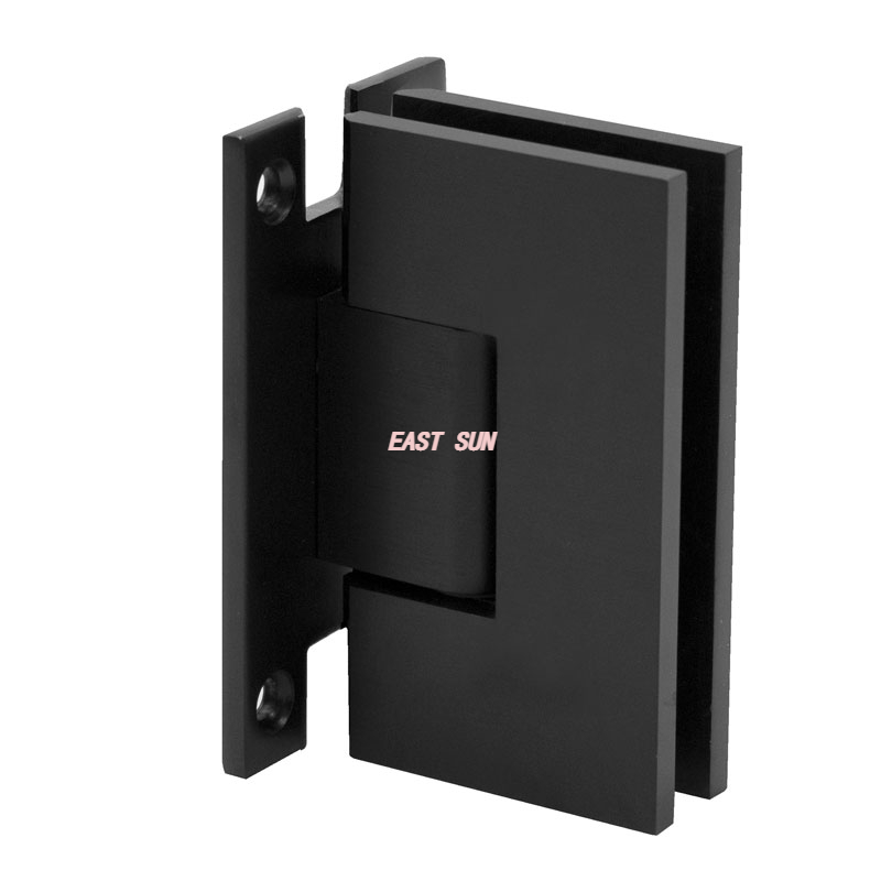 Сверхмощный шарнир для стеклянной душевой двери под углом 90 градусов типа H для стекла толщиной 1/2–3/8 дюйма,