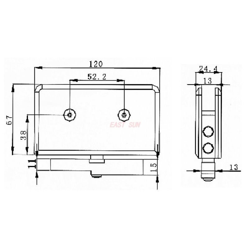 распашные стеклянные душевые двери