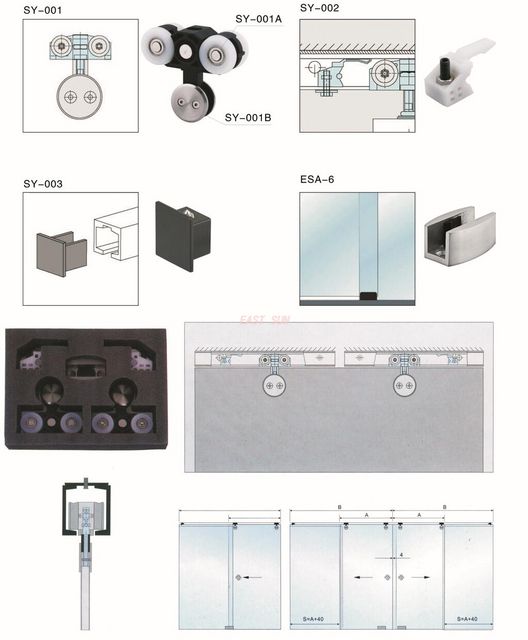 Раздвижные системы Офисная раздвижная дверь