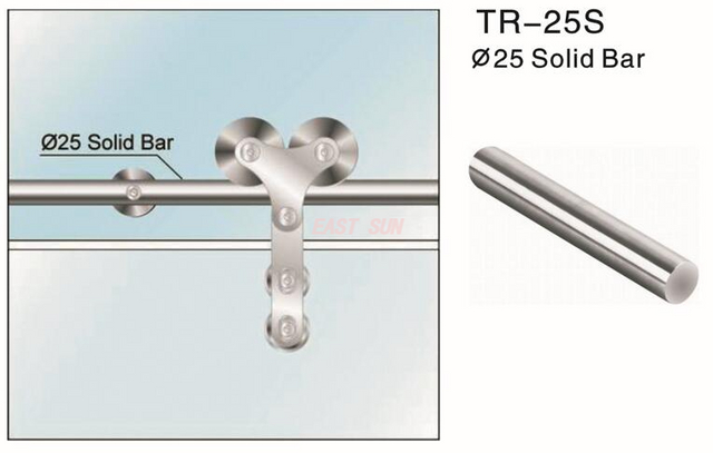 Прочная направляющая для раздвижных дверей, сплошная планка