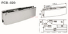 Накладная фурнитура для поворотной двери Dorma PCB-020