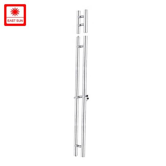 Европейская популярная мебельная фурнитура из нержавеющей стали, защелка для душа, высококачественная стеклянная дверная ручка с замком