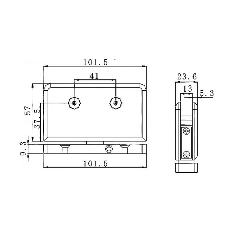 PTC-301B-Серия поворотных дверей