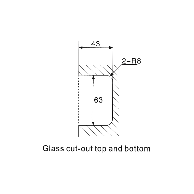 ESH-115-Петли для душевых дверей