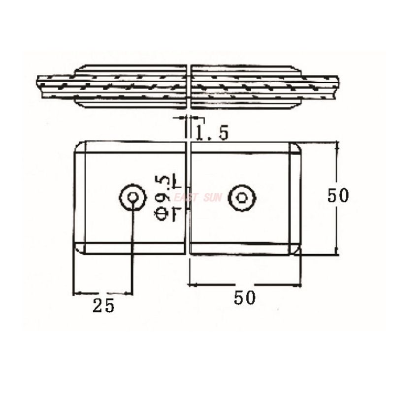 зажимы для стекла 4 мм. 
