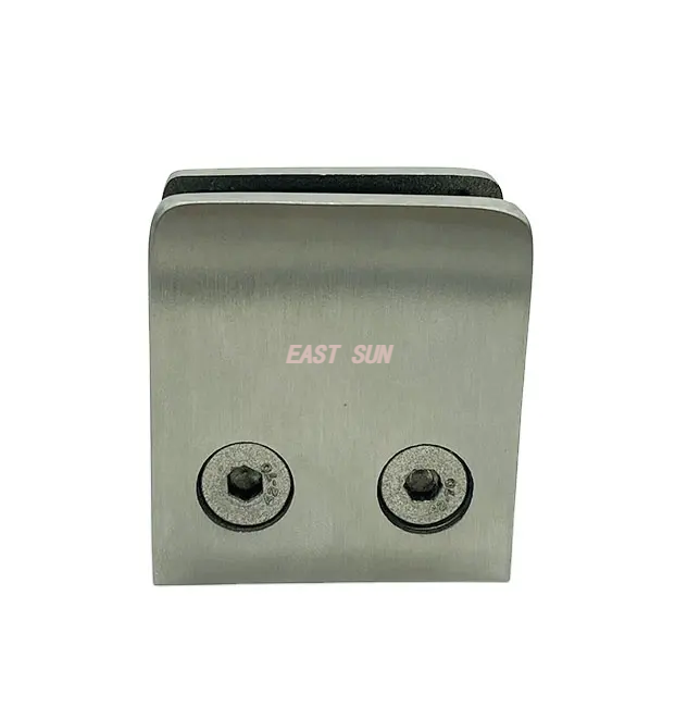  Стеклянный кронштейн для крепления стекла, безрамный стеклянный зажим, стеклянный зажим для лестничного крана из нержавеющей стали