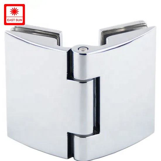 Безрамное цинковое поворотное стекло на стеклянные петли душевой двери для стекла 1/2″ – 3/8″