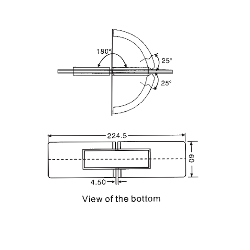ESH-503-Петли для душевых дверей