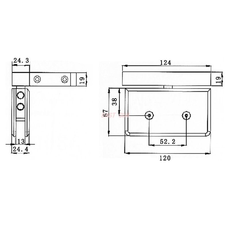 петли для душа со стеклянной дверью