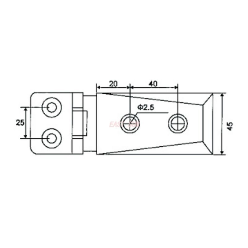 ручка двери душа из матовой латуни 