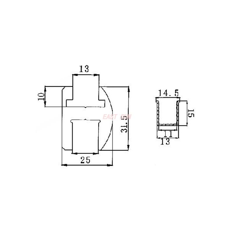 кронштейны для крепления стекла