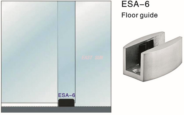 Напольная направляющая для раздвижных дверей Dorma Design