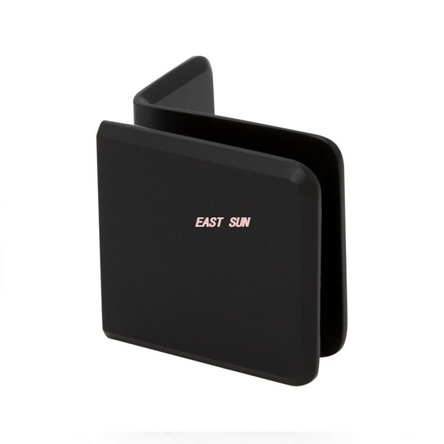 Скошенные настенные зажимы для стекла с маленькой ножкой