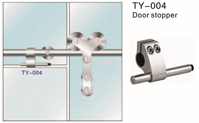 Сверхмощный стопор раздвижной двери