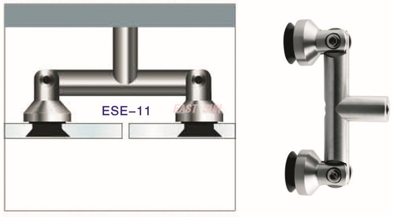 Стеклянная перегородка Стеклянный соединитель Стена к стеклянному зажимному соединителю
