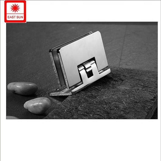 Регулируемая петля для душевой двери под углом 90 градусов от стены до стекла для стекла толщиной 1/2–3/8 дюйма