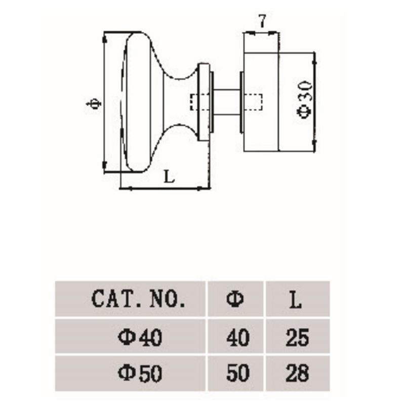 GDK-1001-2- Ручка душевой двери