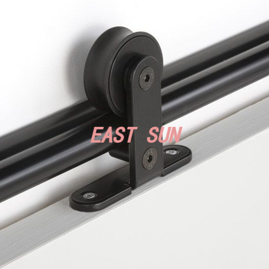 Комплект фурнитуры для раздвижных дверей сарая с верхним креплением — ролик T-образной формы 