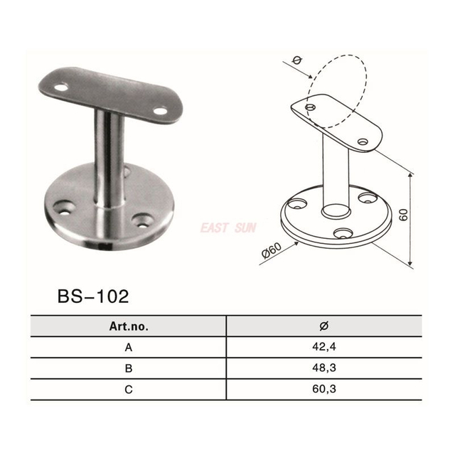 BS-102-Фитинги для перил